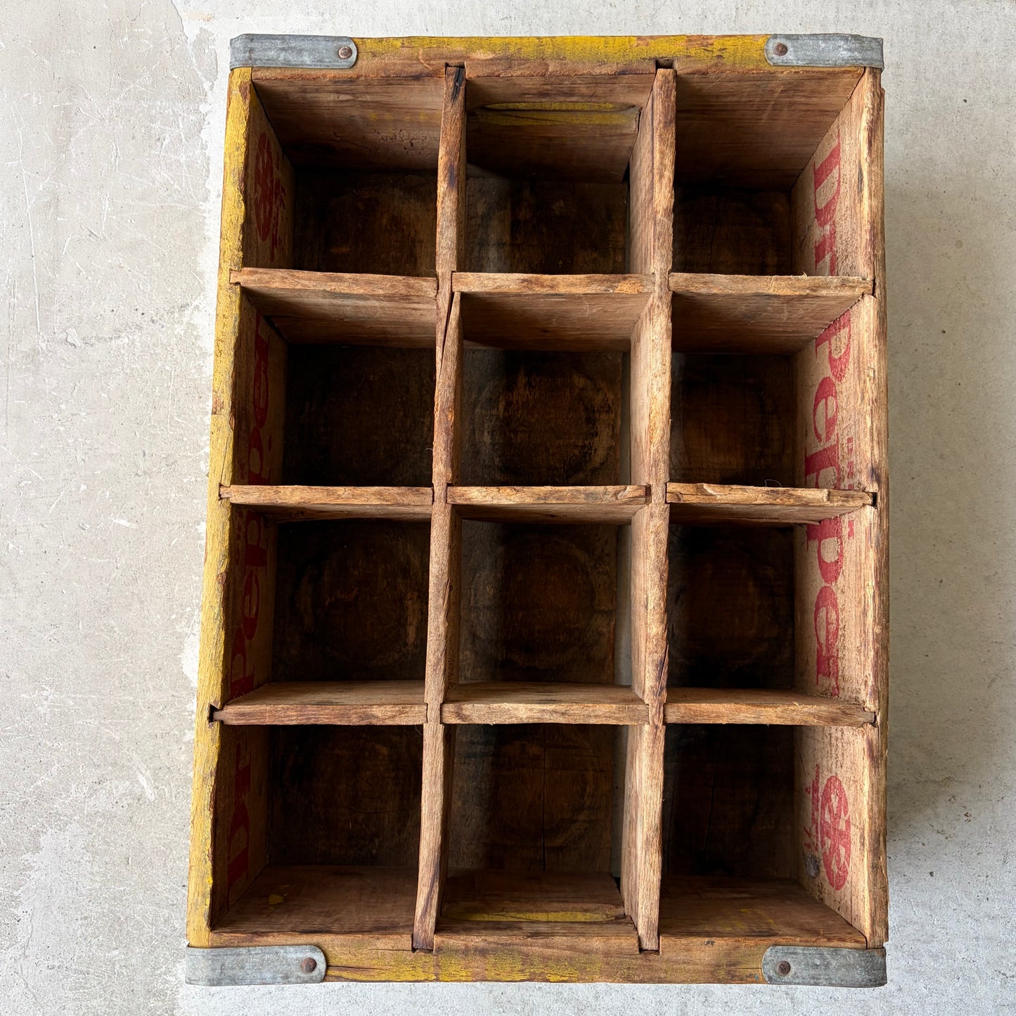 【USA vintage】Dr. Pepper Wooden Crate