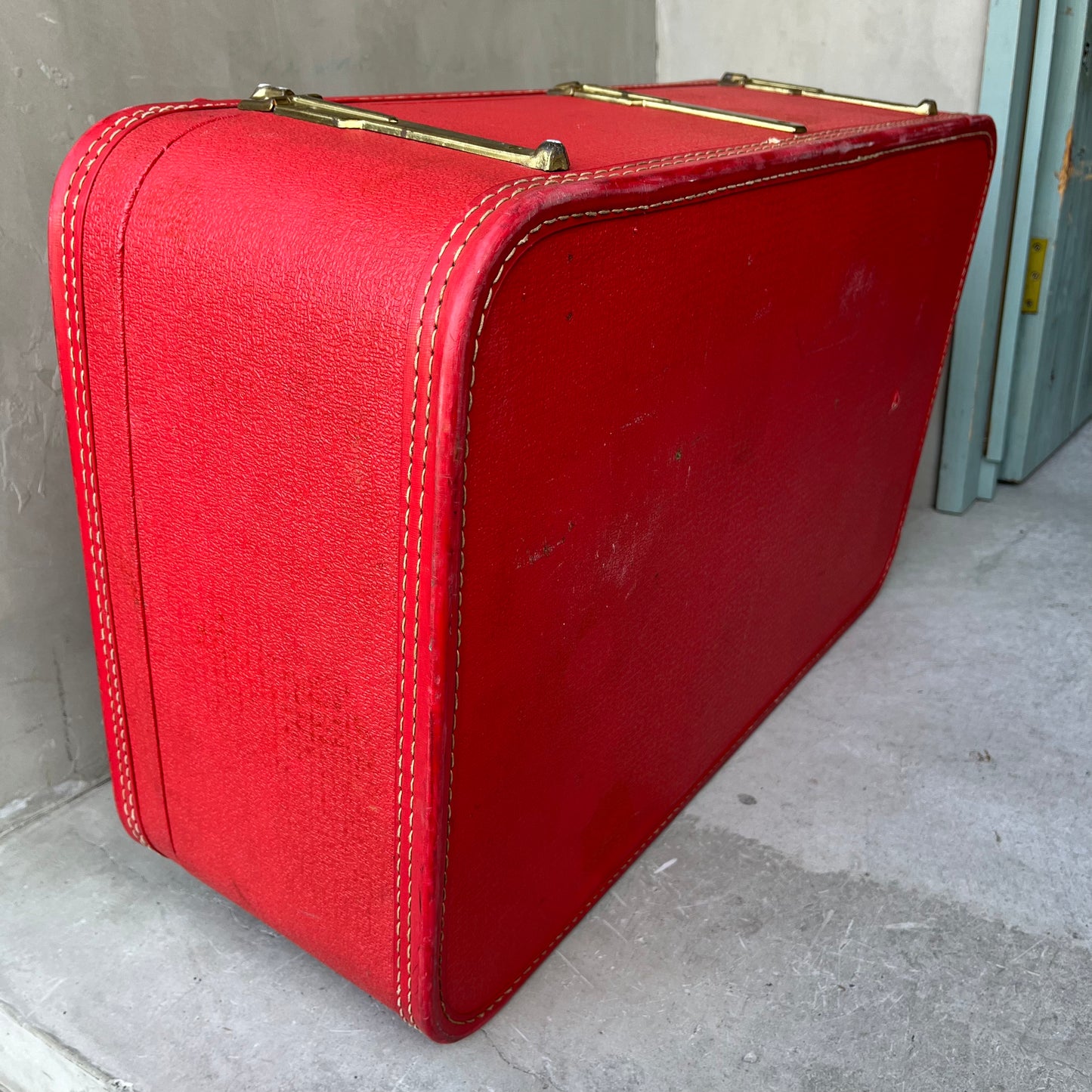 【USA vintage】Star line Suitcase