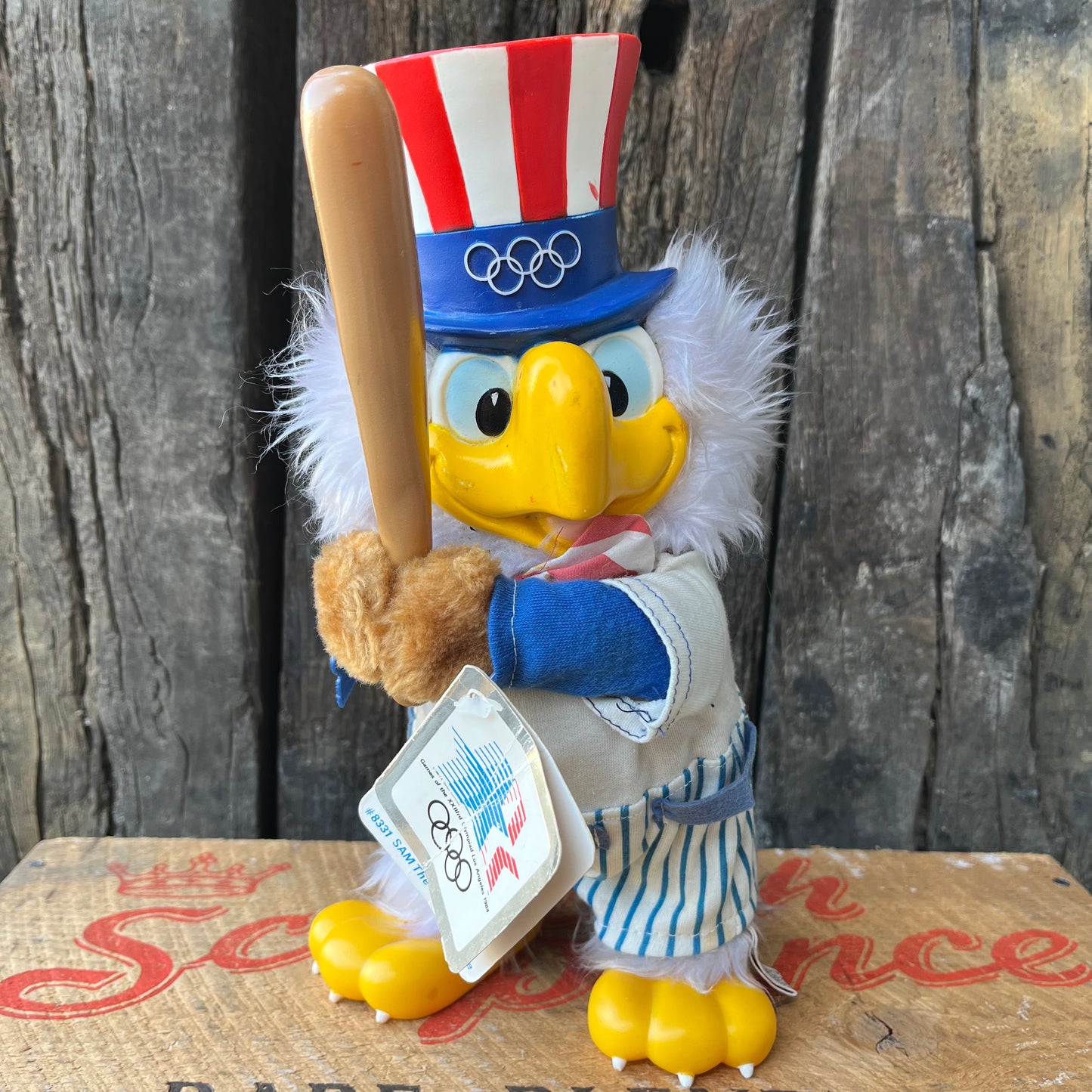 【USA vintage】SAM The Olympic Eagle Plush
