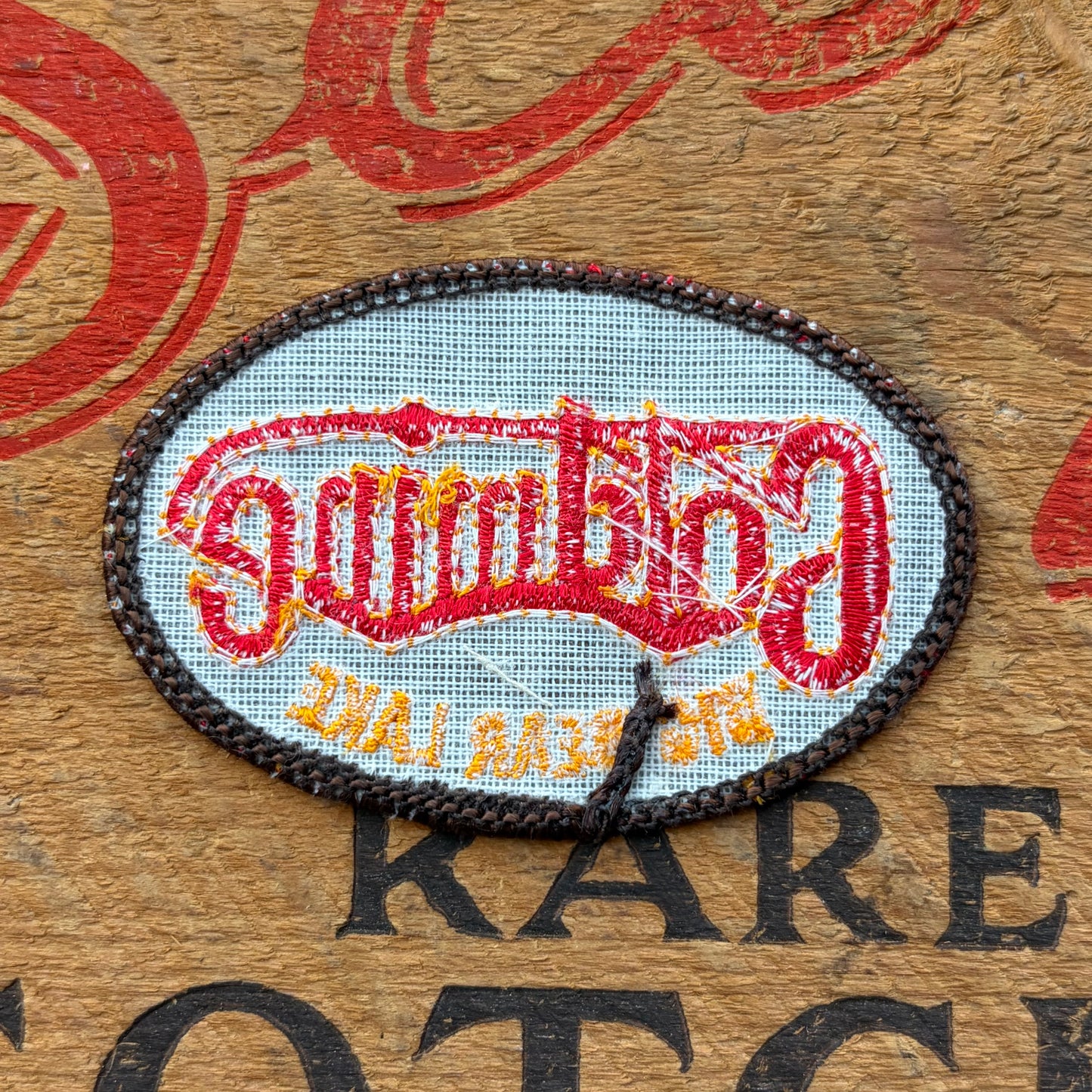 【USA vintage】Goldmine Ski Area Patch
