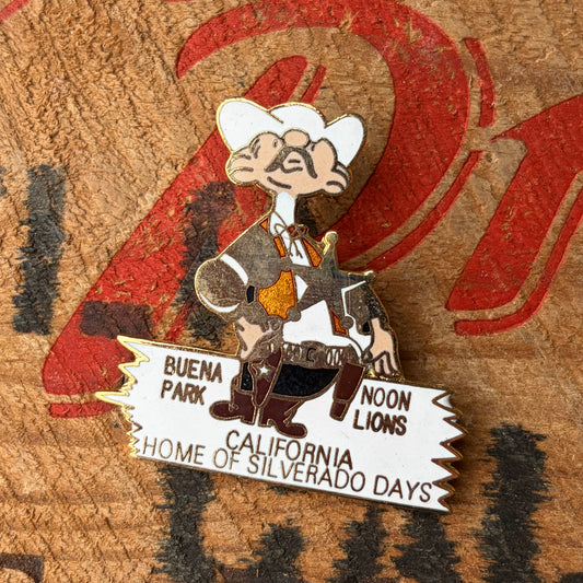 【USA vintage】Silverado Days Parade Sam Pins