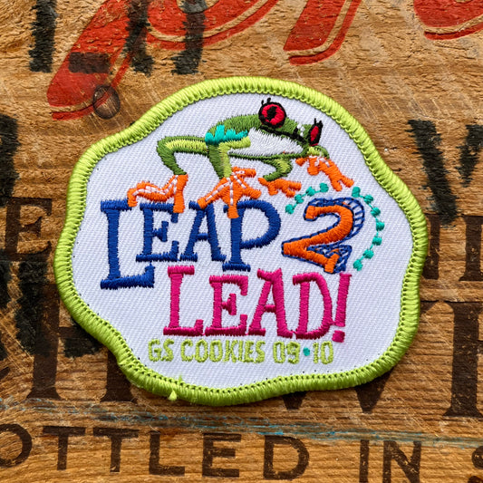 【USA vintage】Girl Scout Patch Leap Lead