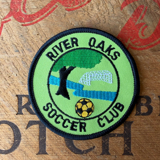 【USA vintage】River Oaks Soccer Club Patch