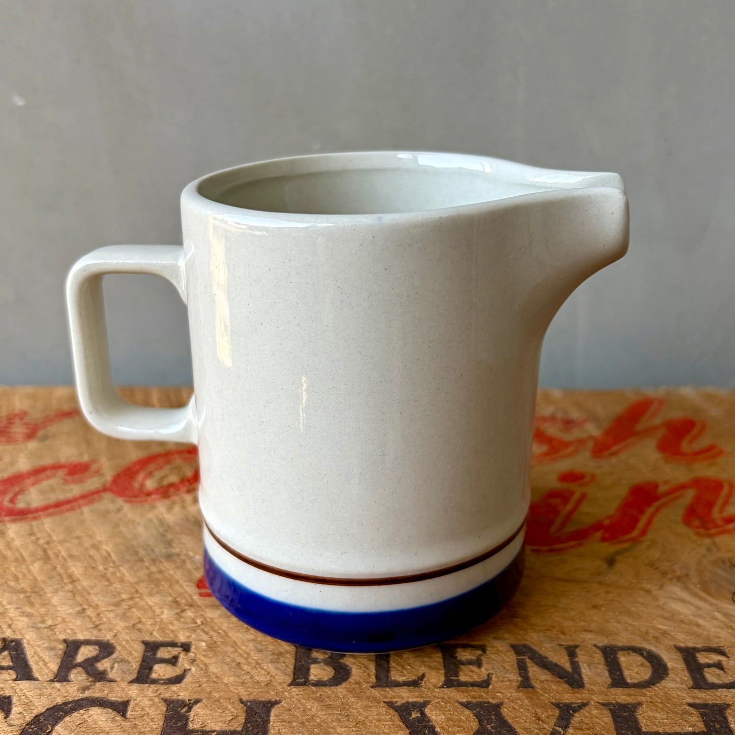 【USA vintage】CATALINA STONE Catalina Blue Creamer