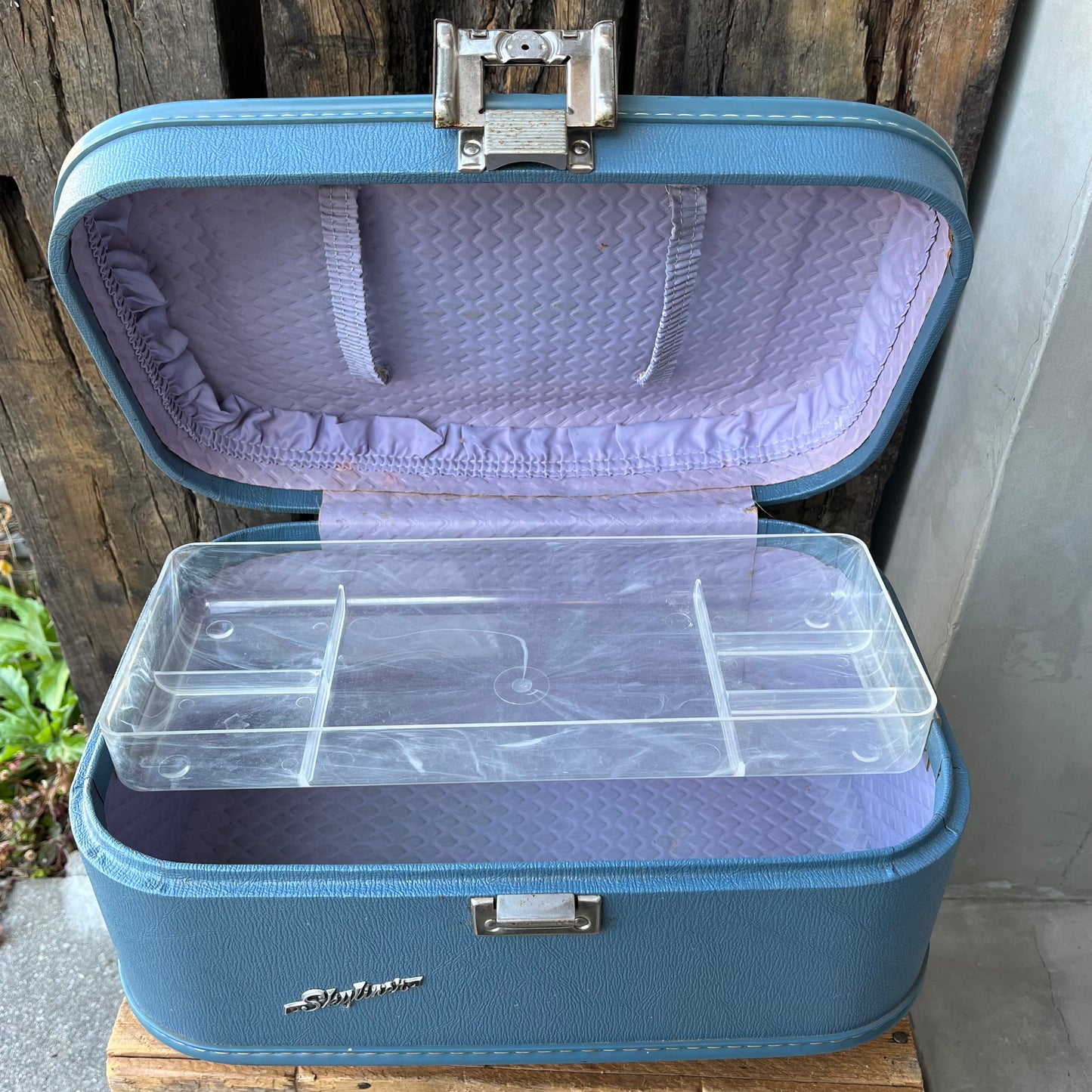 【USA vintage】Skyliner Train Case