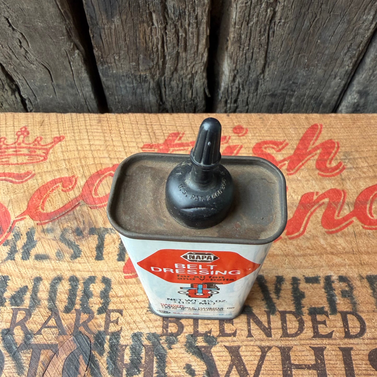【USA vintage】NAPA Belt Dressing Can