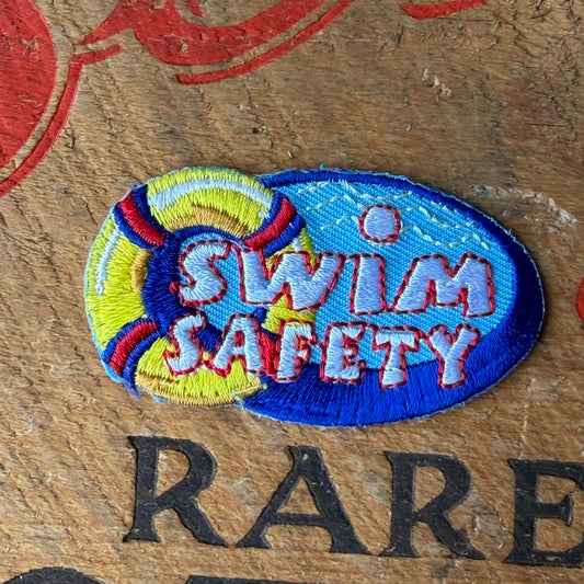 【USA vintage】Girl Scout Patch Swim Safety