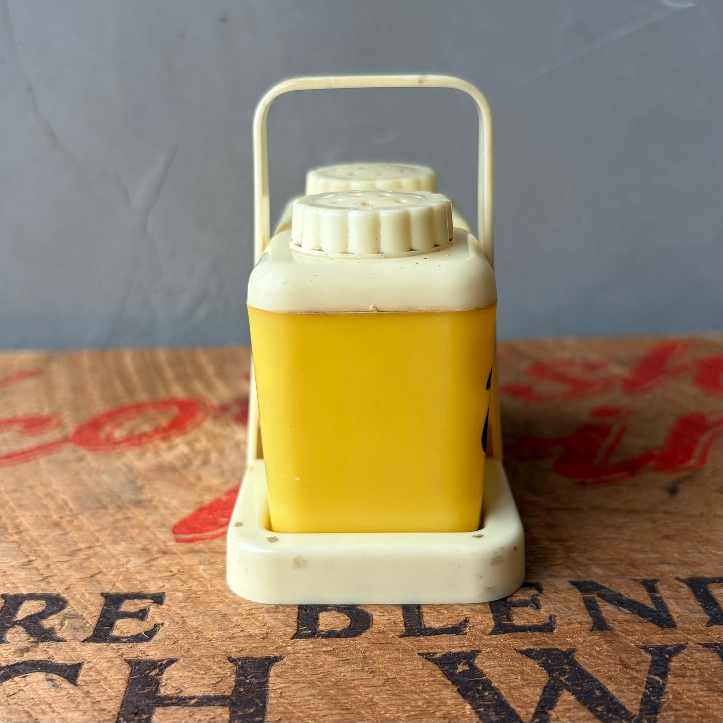 【USA vintage】Lustro-Ware Salt & Pepper