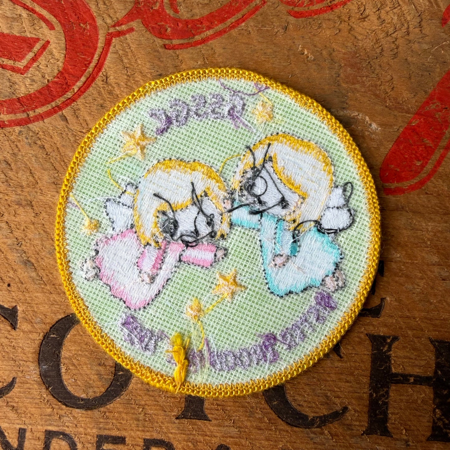 【USA vintage】Girl Scout Patch Sister