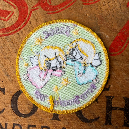 【USA vintage】Girl Scout Patch Sister
