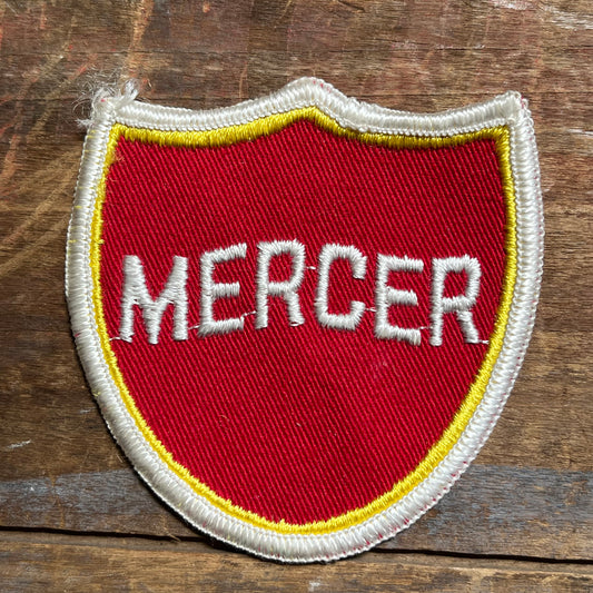 【USA vintage】ワッペン　MERCER