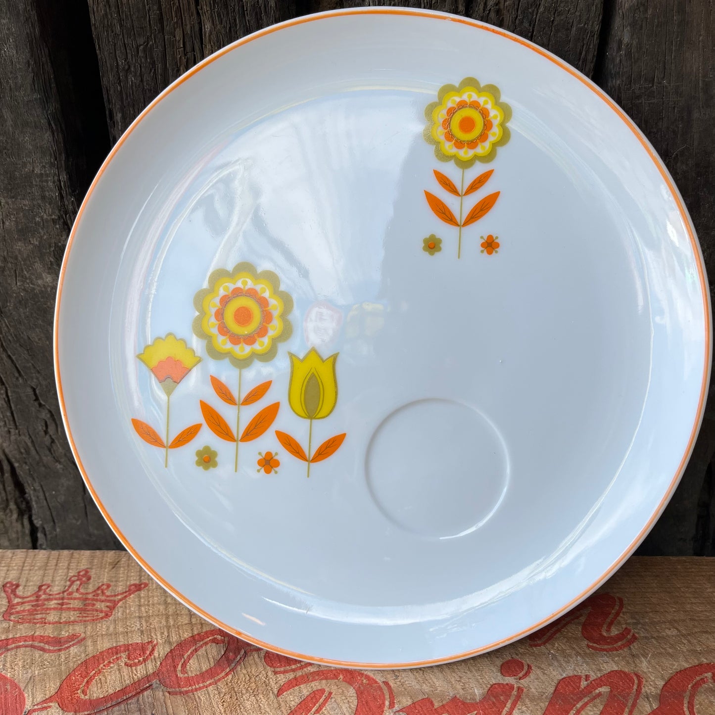 【USA vintage】A Price IMPORT JAPAN Cup & Snack Plate