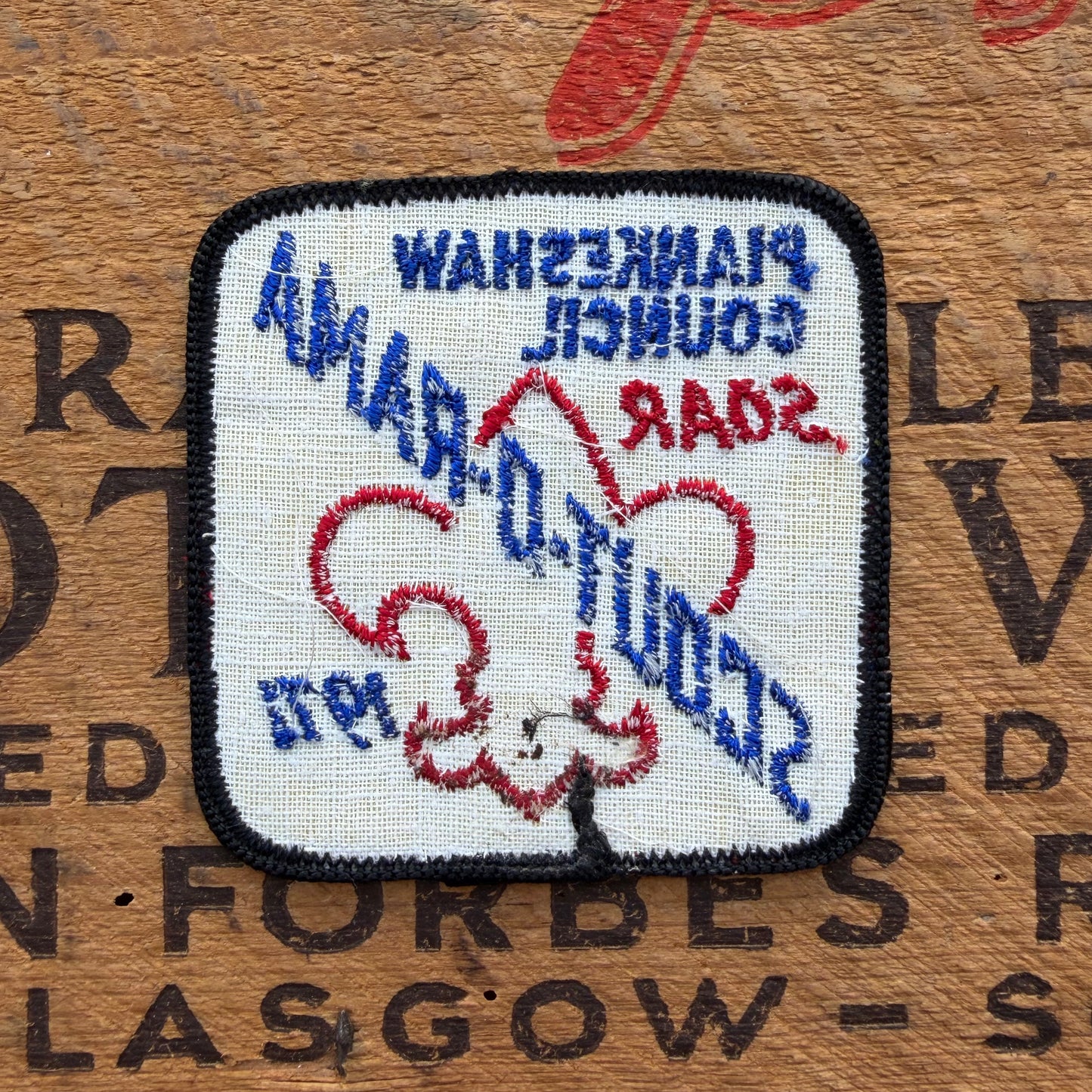 【USA vintage】Boy Scout Patch SCOUT-O-RAMA 1971
