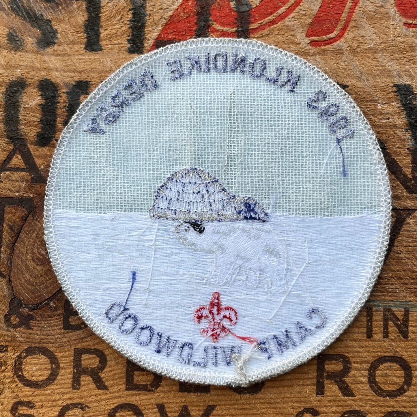 【USA vintage】Boy Scout Patch Camp Wildwood