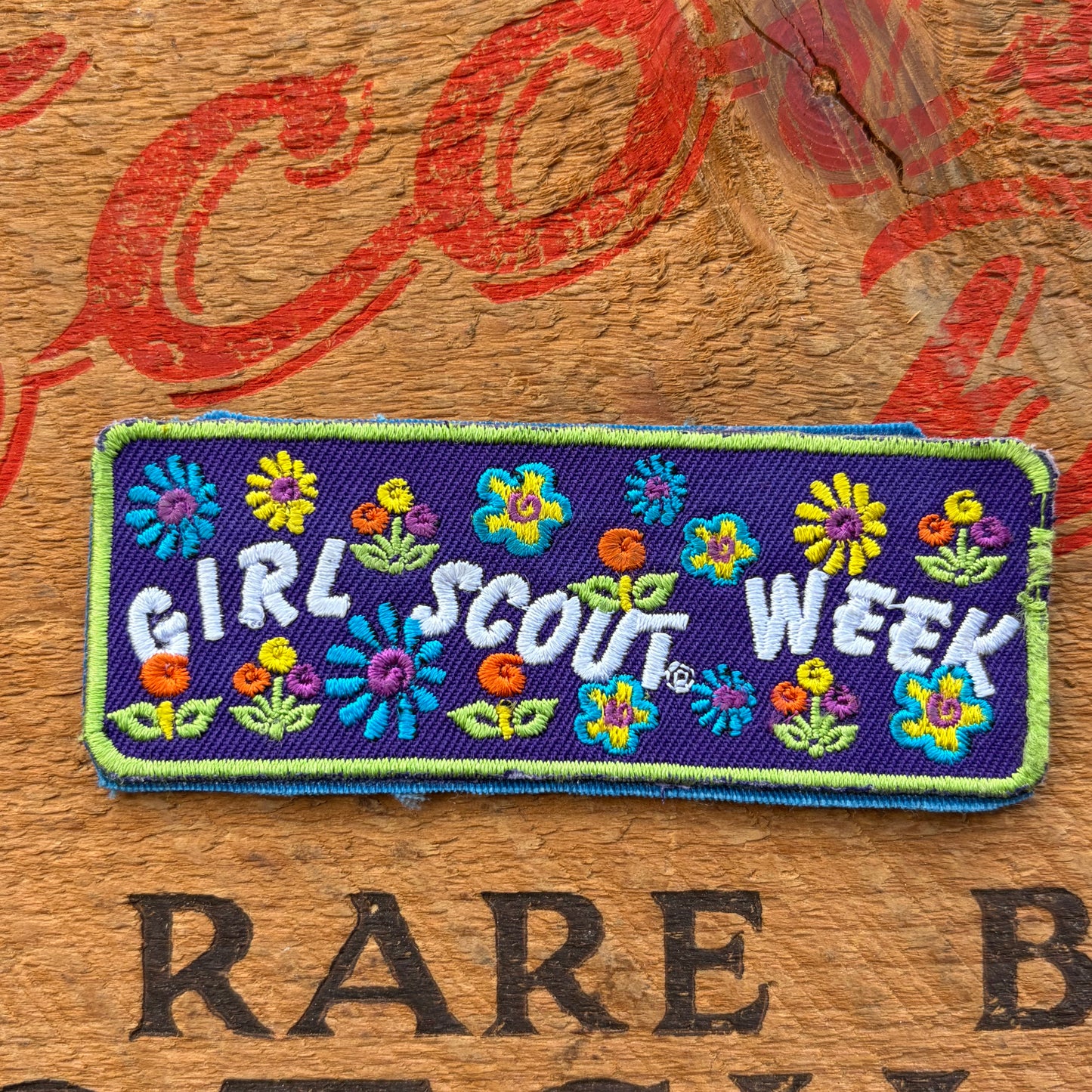 【USA vintage】Girl Scout Week Patch