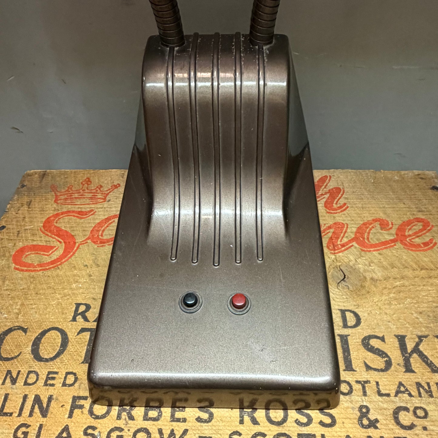 【USA vintage】DAZOR Desk Lamp MODEL 1000 ②