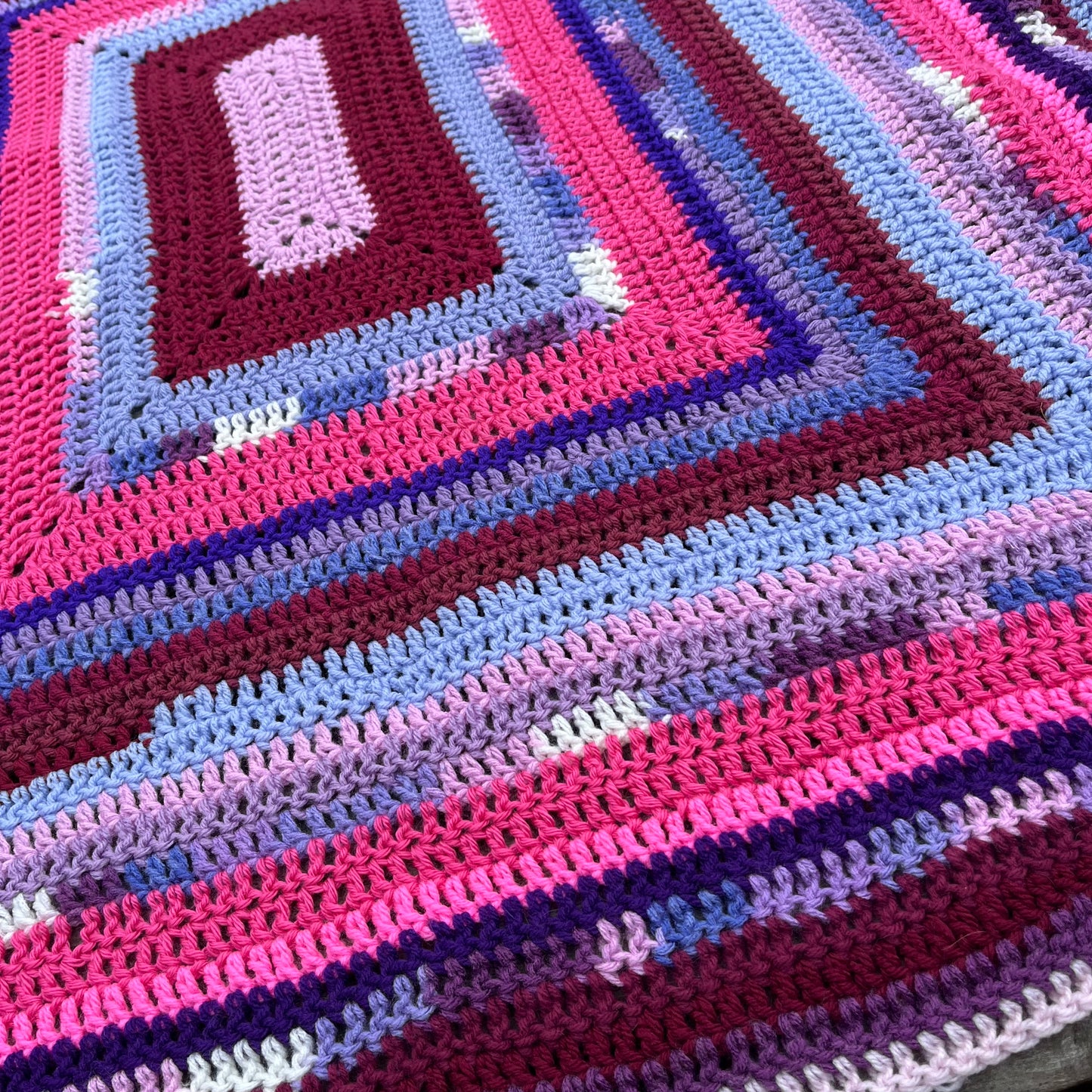 【USA vintage】Granny Blanket Granny Square