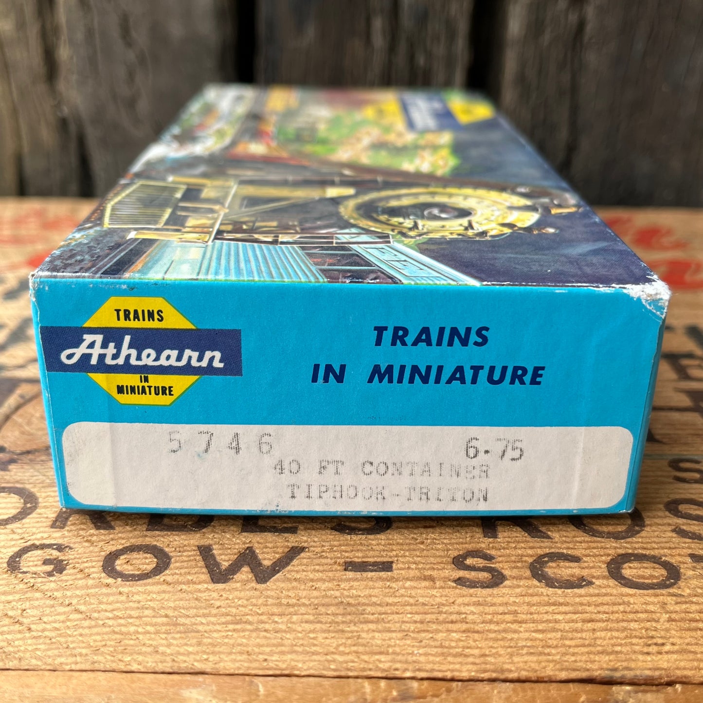 【USA vintage】ATHEARN 5746 40FT CONTAINER TIP HOOK TRITON
