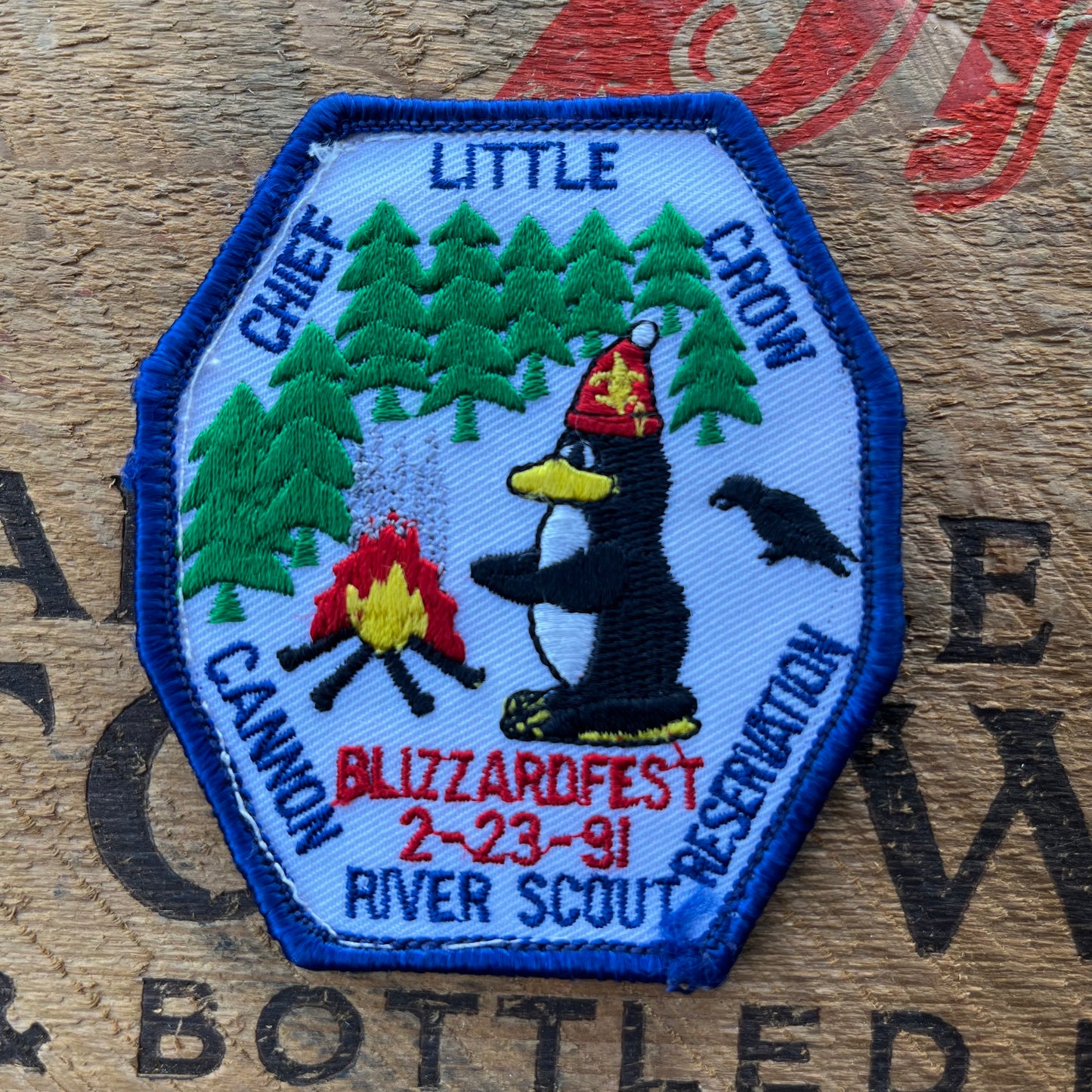 【USA vintage】Boy Scout Patch BLIZZARDFEST