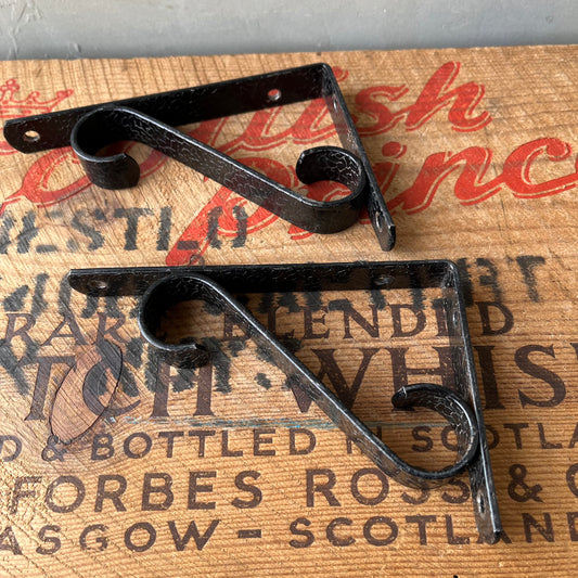 【USA vintage】Iron Bracket Black