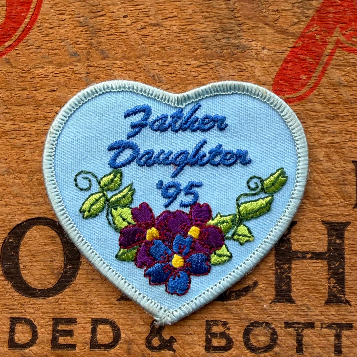 【USA vintage】Girl Scout Father Daughter 95 Patch