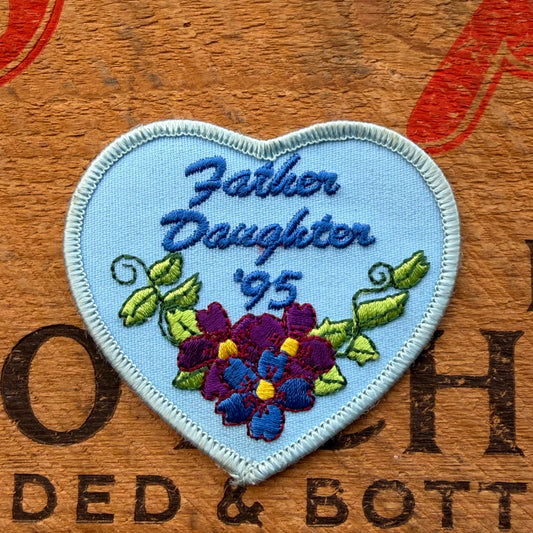【USA vintage】Girl Scout Father Daughter 95 Patch