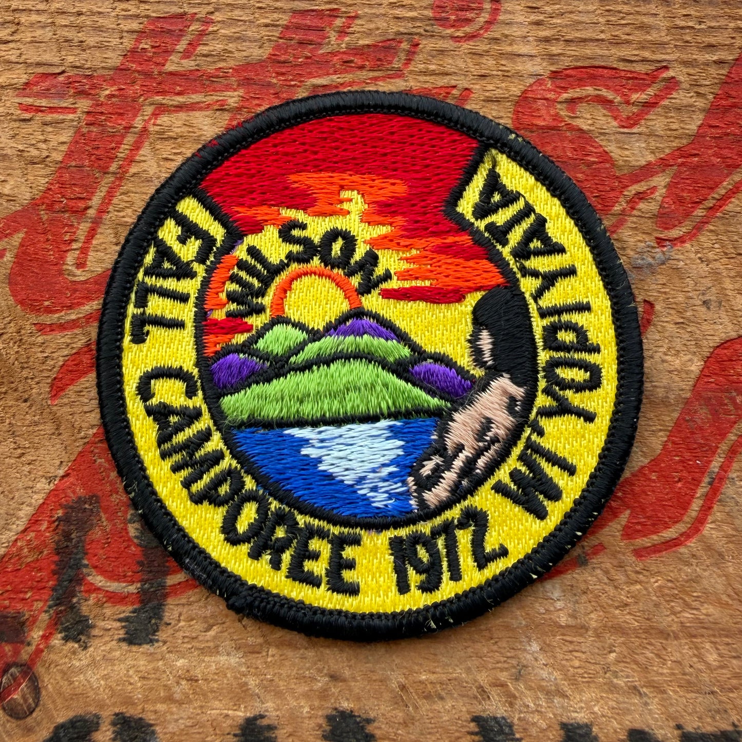 【USA vintage】Boy Scout FALL CAMPOREE 1972 Patch