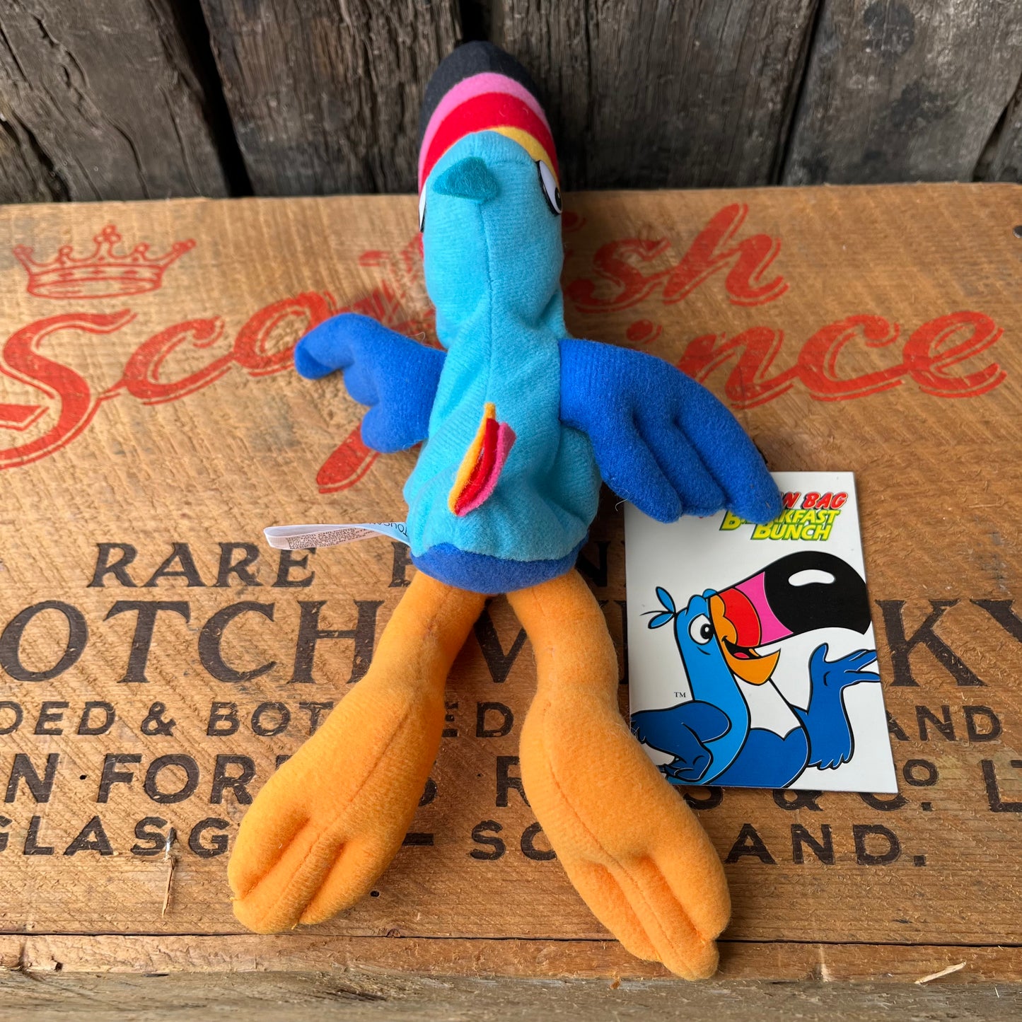 【USA vintage】Kellogg’s Bean Bag Plush Toucany Sam