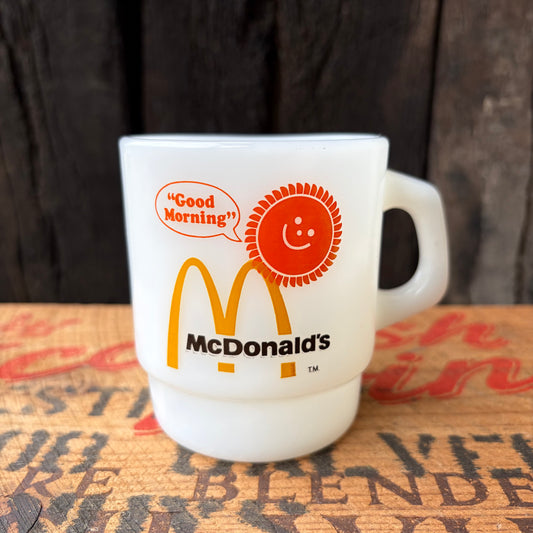 【1960~70 USA vintage】Fire-King McDonald's Mug cup