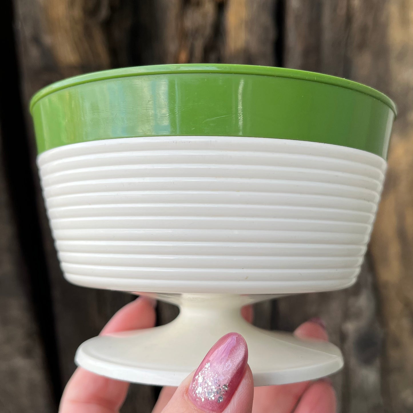 【USA vintage】1960 Raffiaware Dessert Bowl set 5