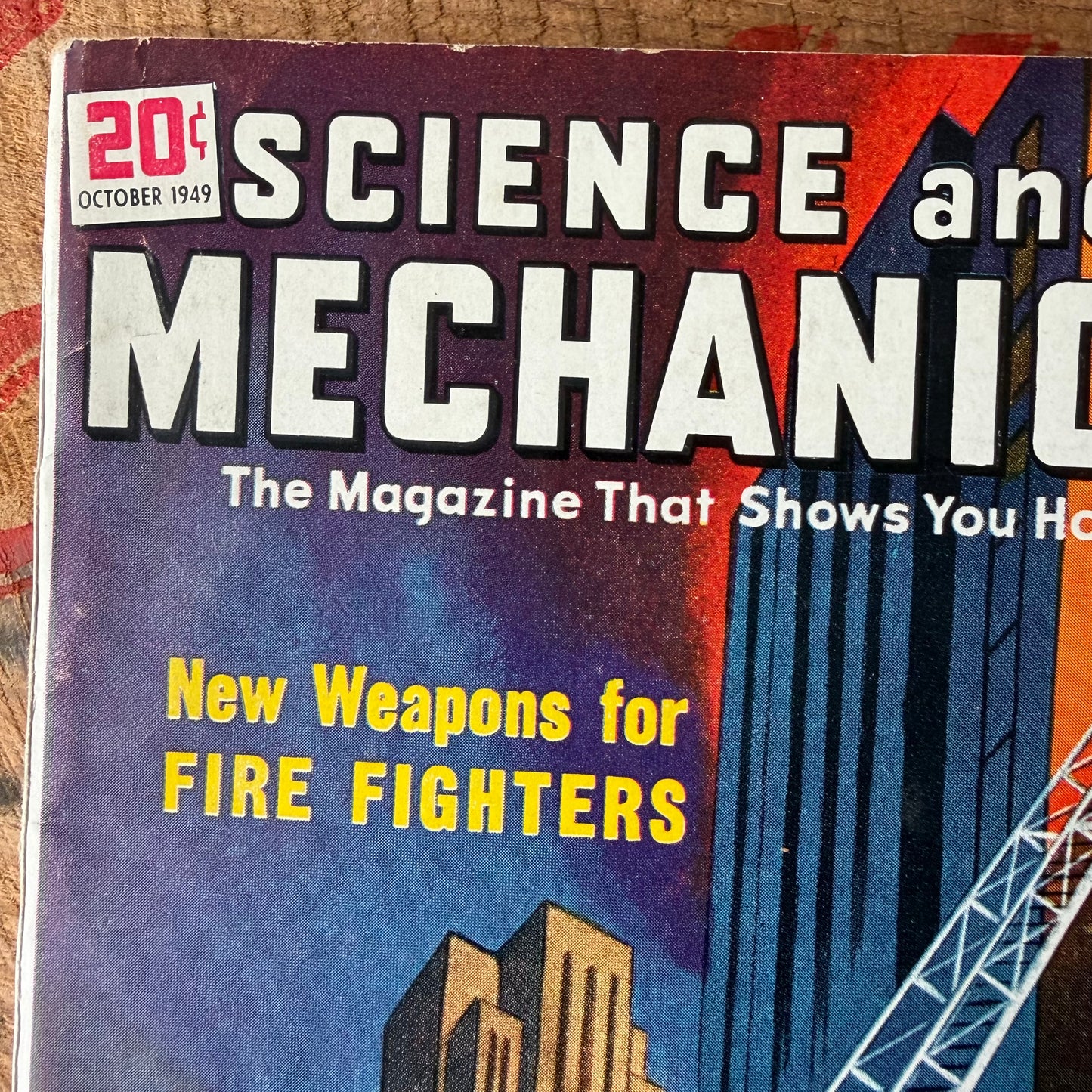 【USA vintage】Science and Mechanics Magazine 1949/October