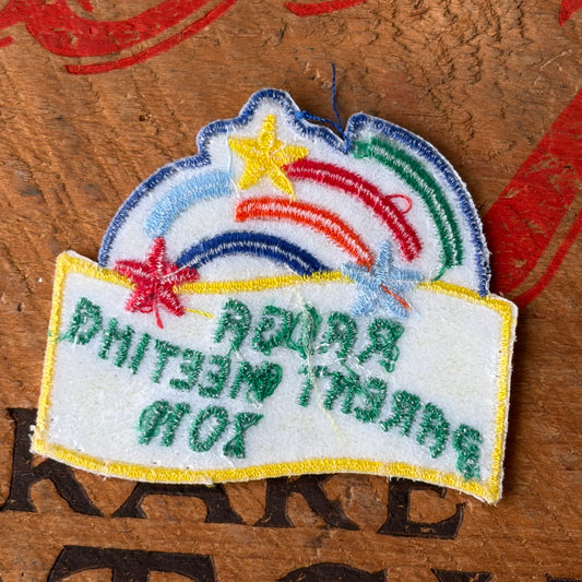 【USA vintage】Girl Scout Patch 
RA/GA Parent Meeting