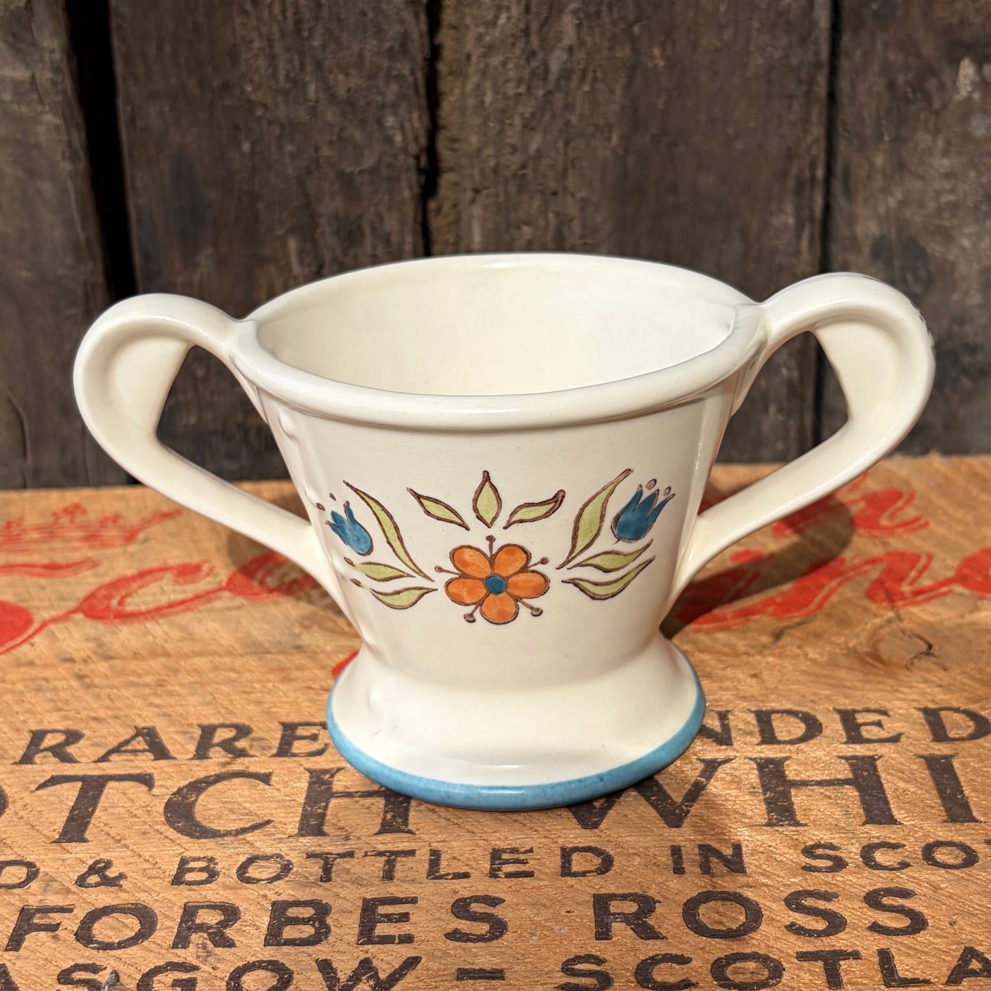 【USA ‘66 vintage】Metlox Poppytrail California Sugar Bowl