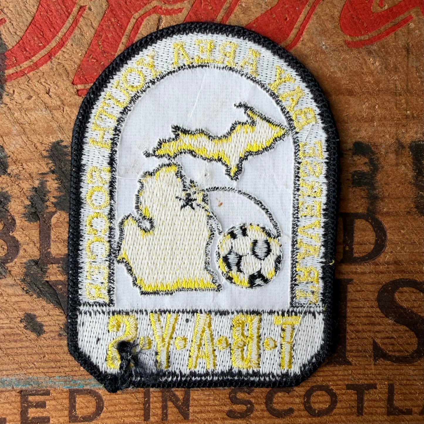 【USA vintage】T・BAY Youth Soccer Patch