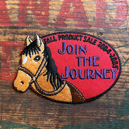 【USA vintage】ワッペン　JOIN THE JOURNEY  ガールスカウト