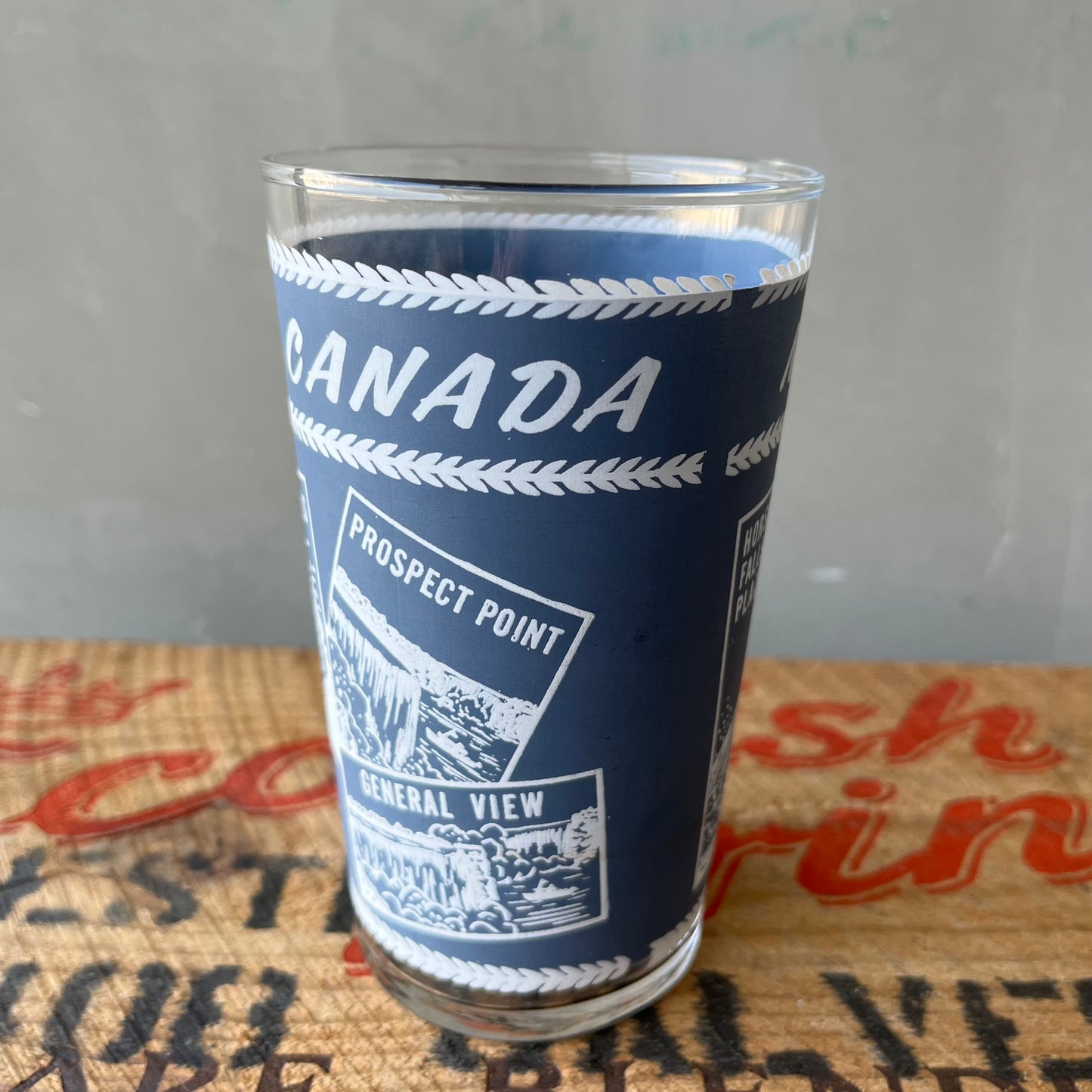 【USA vintage】Federal Niagara Falls Glass