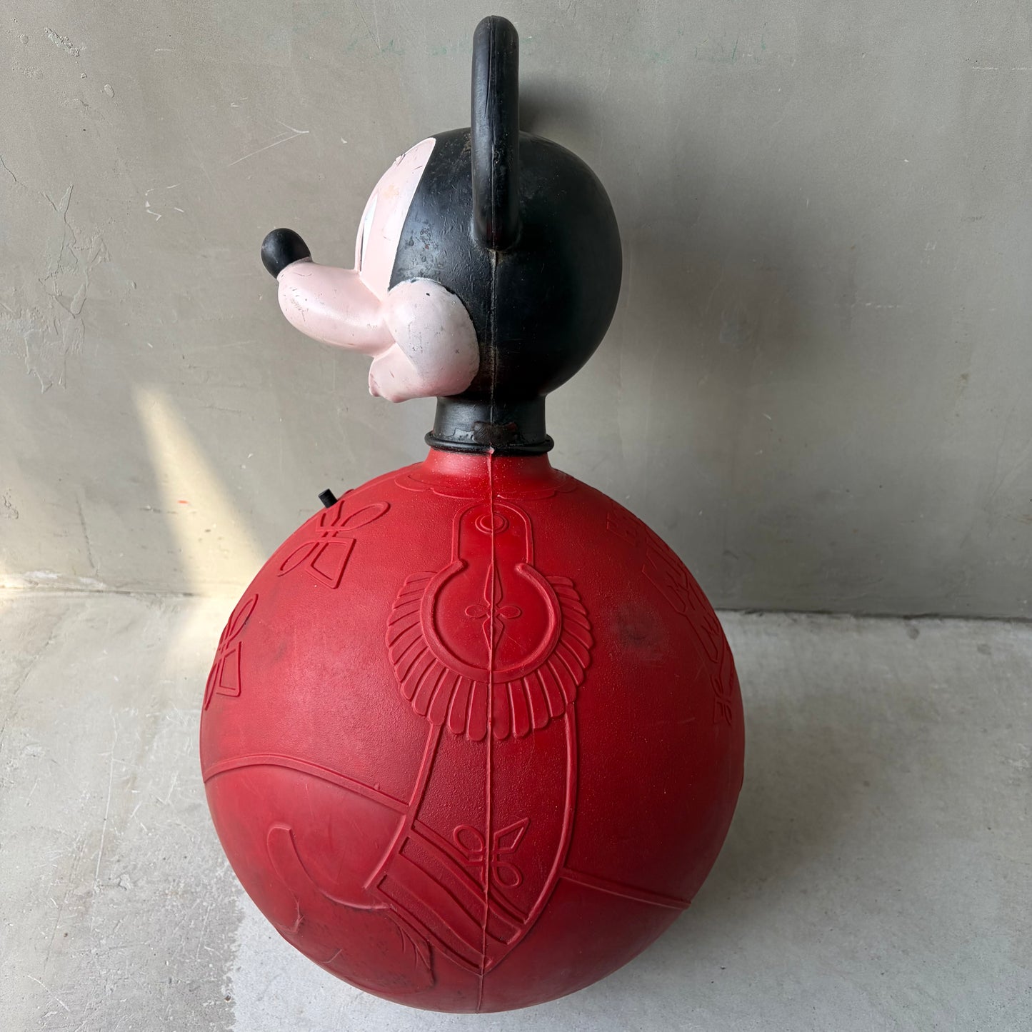 【USA vintage】70s Mickey Mouse Hoppity Bouncy Ball
