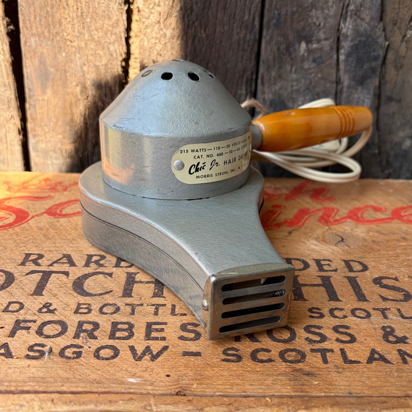 【USA vintage】Chic Jr. Hair Dryer