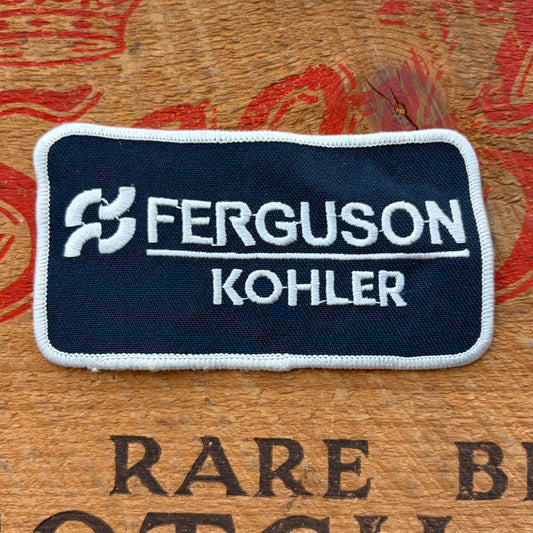 【USA vintage】FERGUSON KOHLER Patch