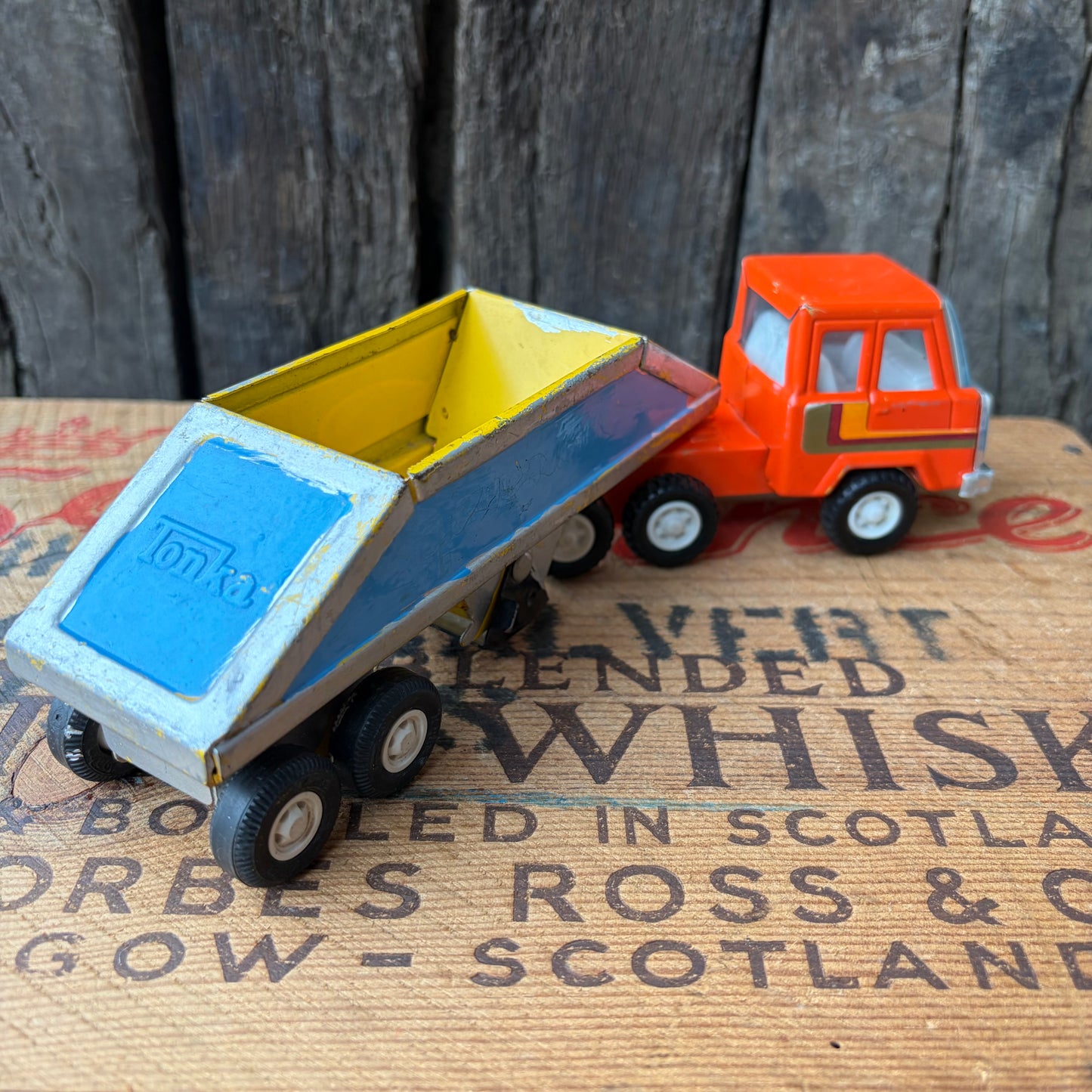 【USA vintage】TONKA Bottom Dump Trailer