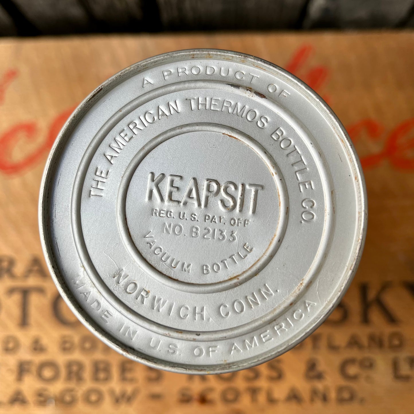 【USA vintage】Keapsit the American Thermos Vacuum Bottle