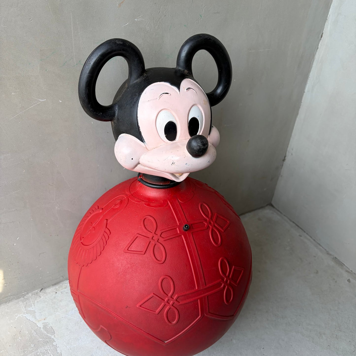 【USA vintage】70s Mickey Mouse Hoppity Bouncy Ball