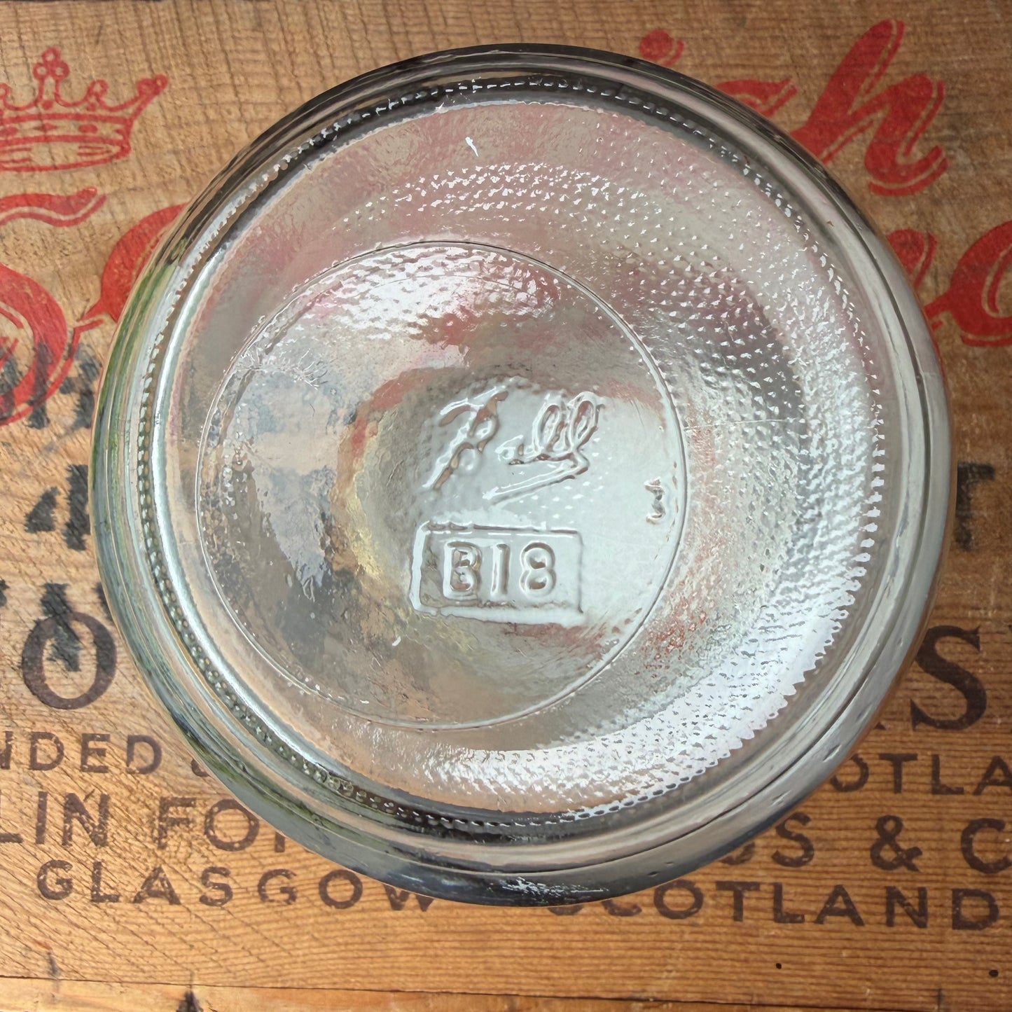 【USA vintage】Ball Mason Glass Jar