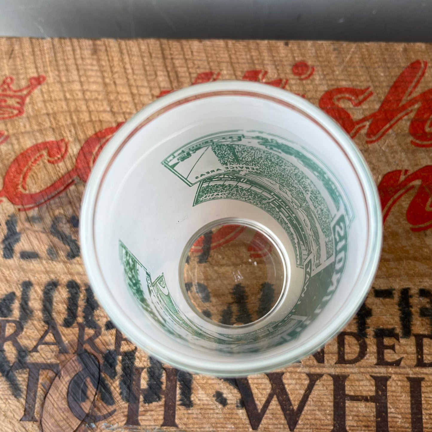 【USA vintage】Illinois Tollway Glass