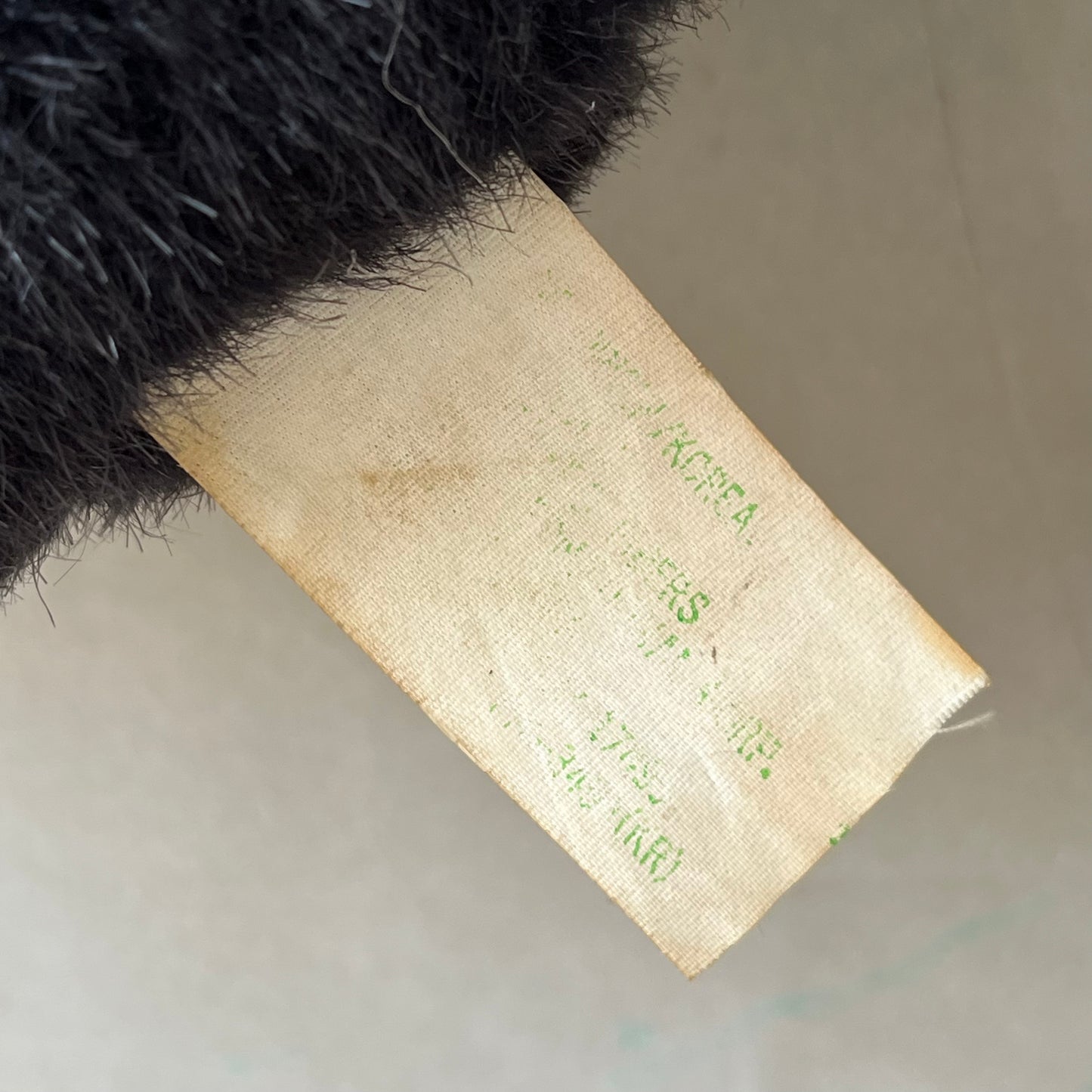 【USA vintage】Black Kitten Plash