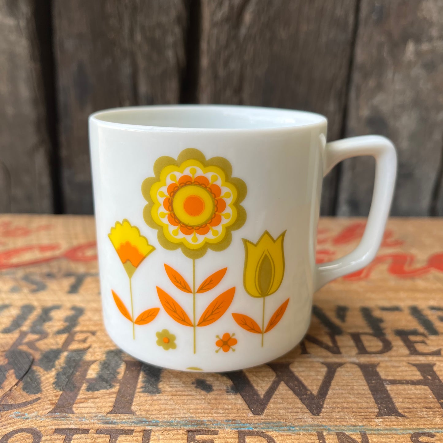 【USA vintage】A Price IMPORT JAPAN Cup & Snack Plate