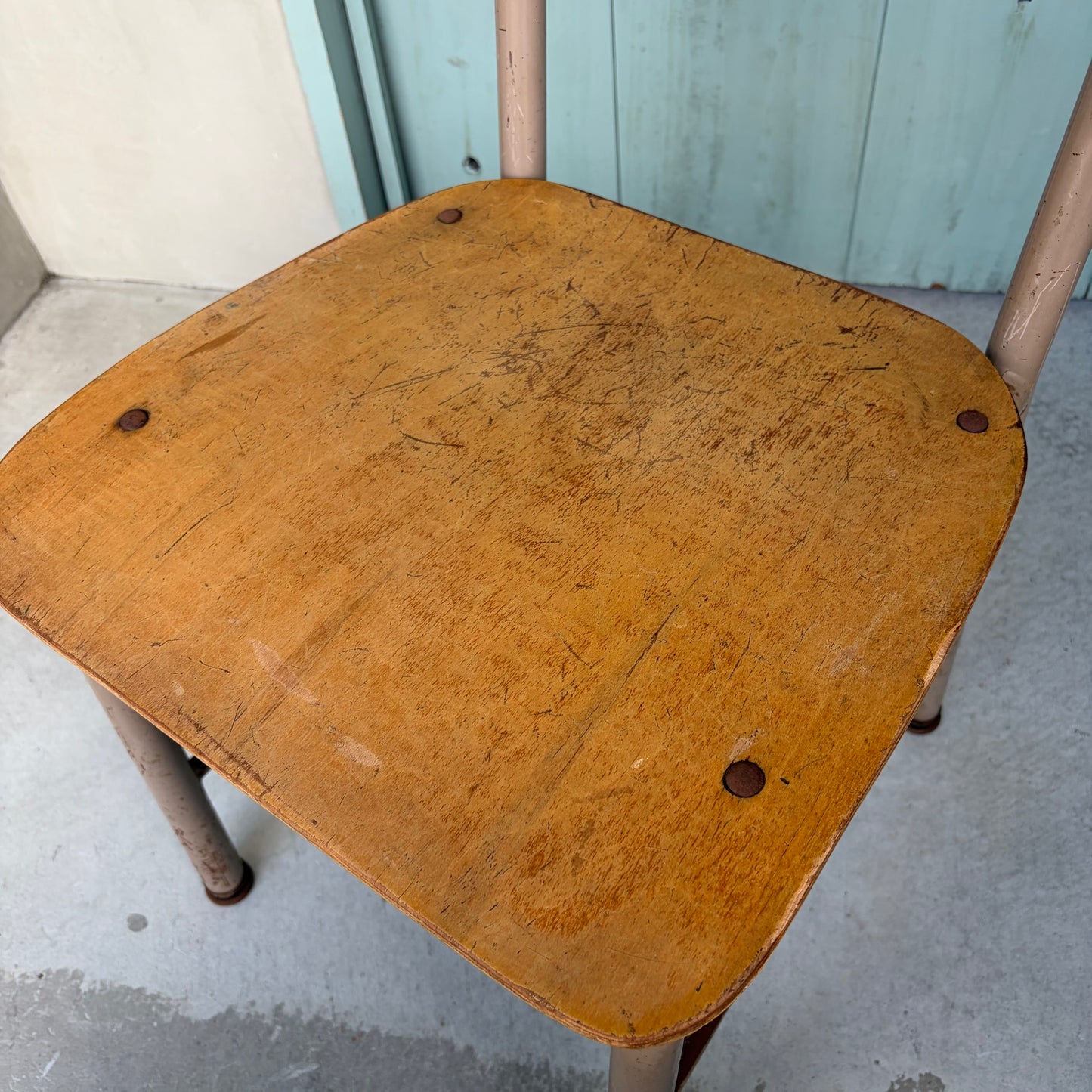 【USA vintage】NORCOR Manufacturing Company, Inc. School Chair ②