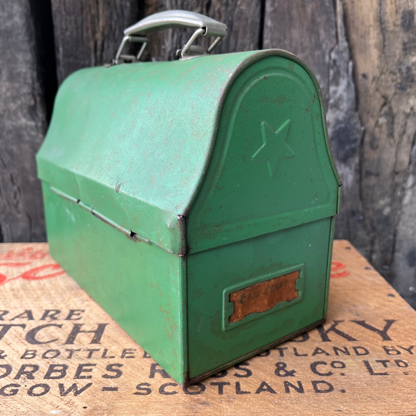 【USA vintage】1940's American Thermos Bottle Co Lunch Box