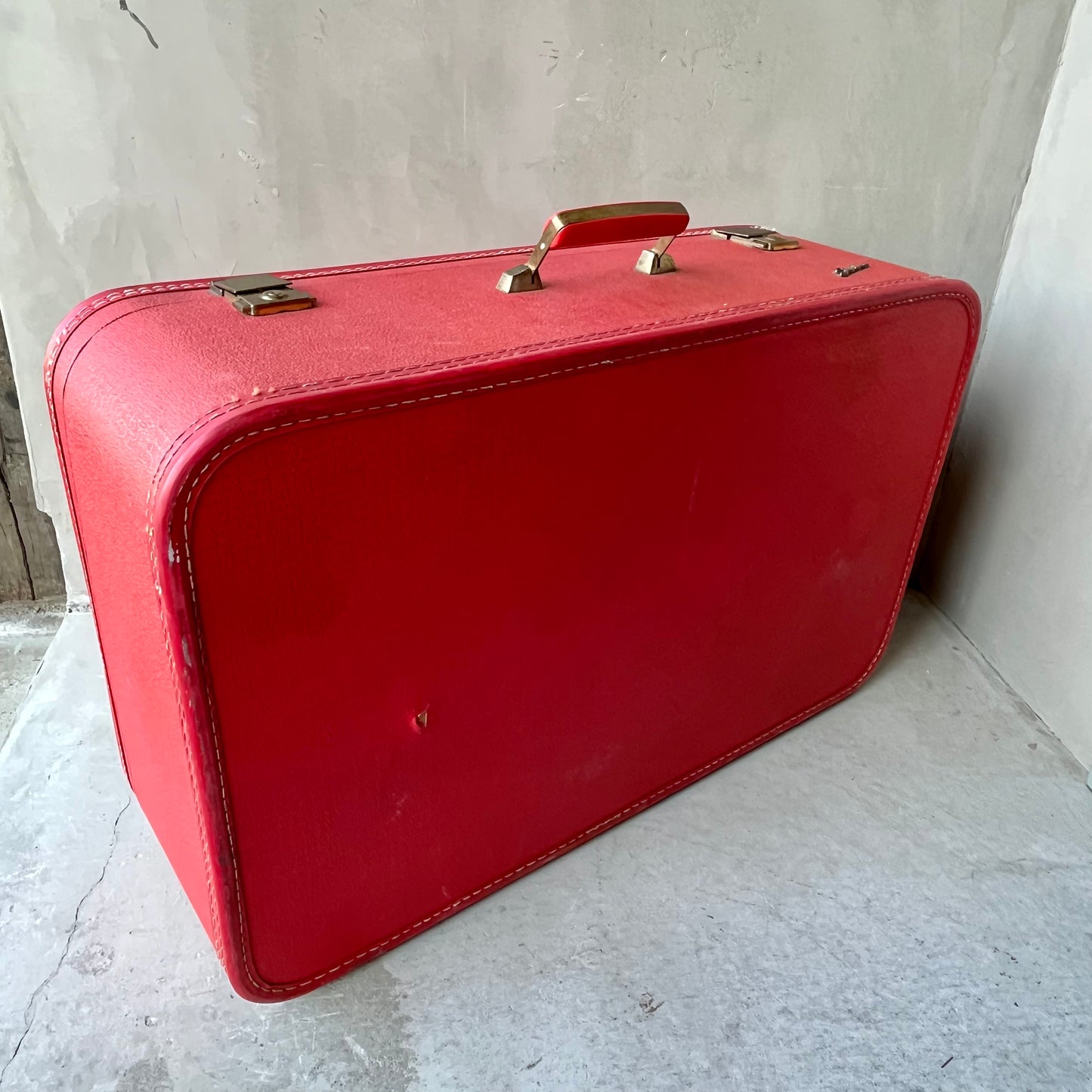 【USA vintage】Star line Suitcase
