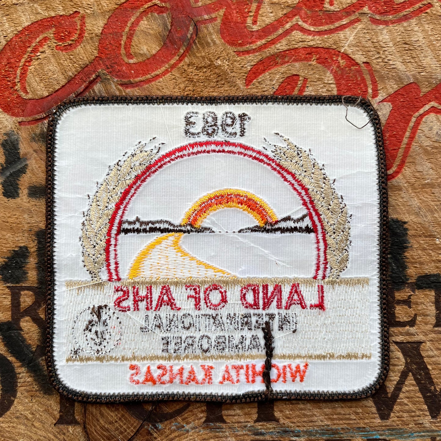 【USA vintage】GOOD SAM CLUB Patch Land of AHS